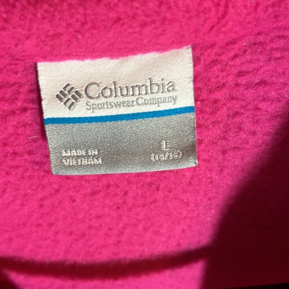 Columbia fleece jacket girls size large - Picture 3 of 4